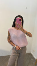 Pull en mohair JACOB rose