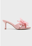 Mules à talon FLEUR