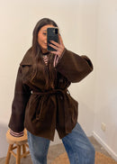 Manteau ELINA marron