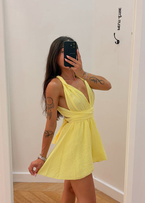 Combinaison GABRIELLA jaune