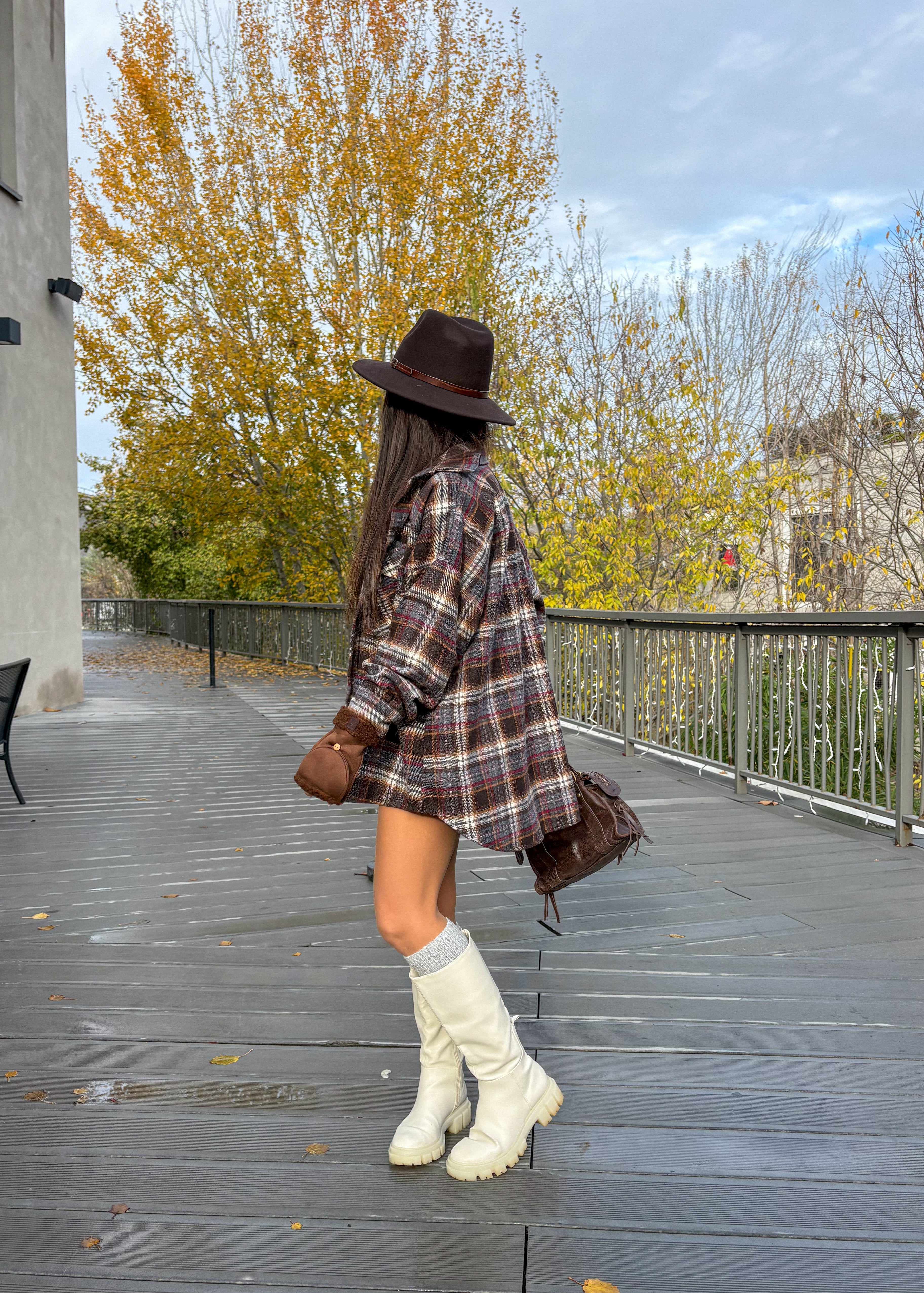 Chemise en flanelle LARA