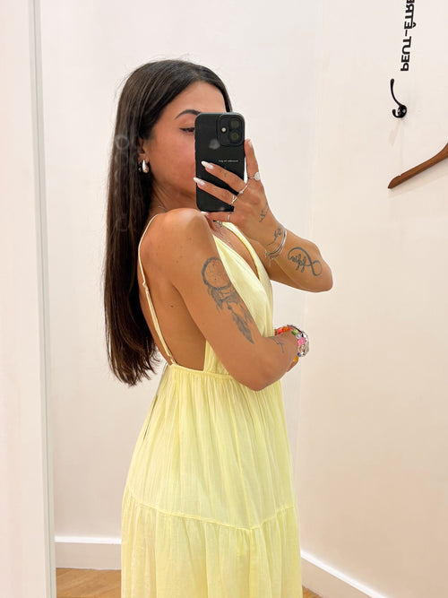 Robe soleil NINA jaune