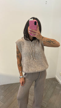 Pull ELARA en laine beige