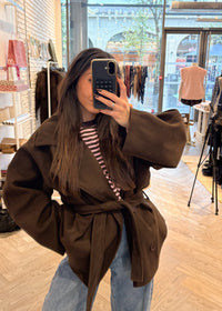 Manteau ELINA marron