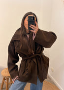 Manteau ELINA marron
