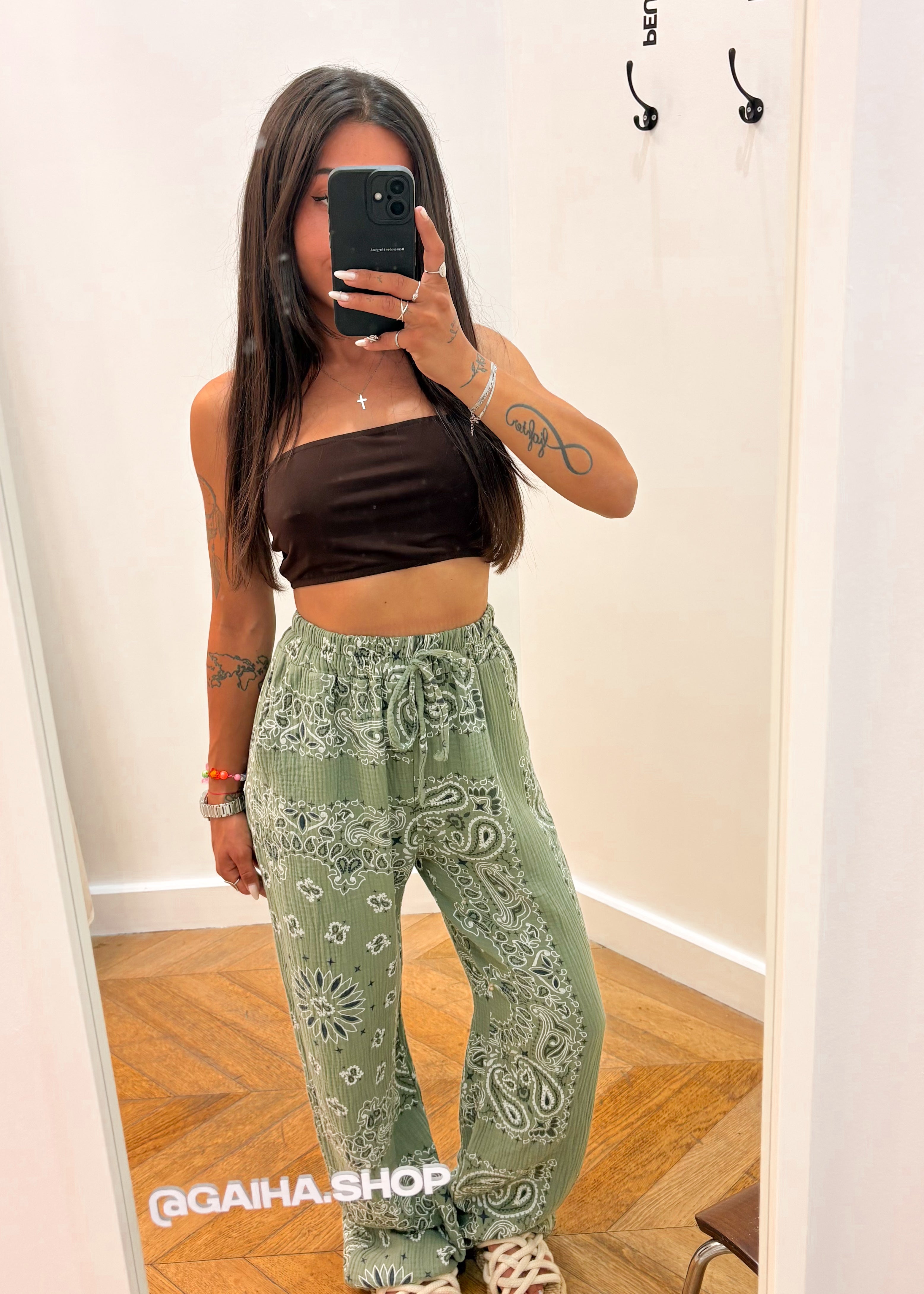 Pantalon BANDANA kaki