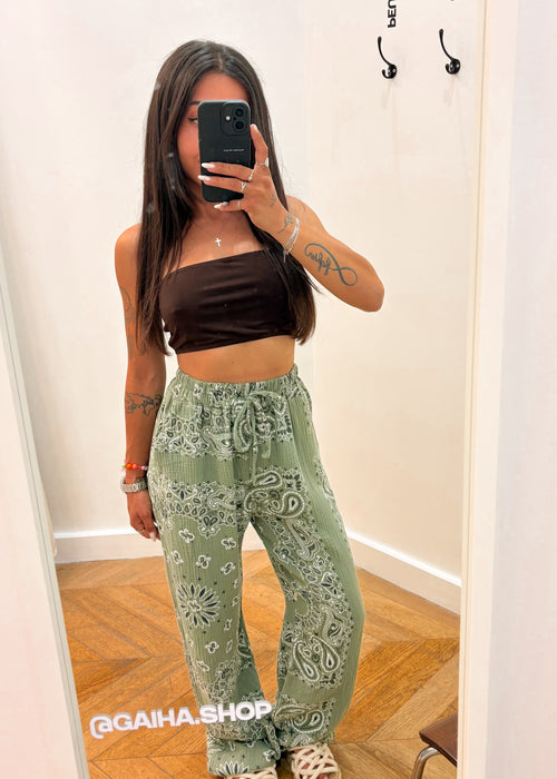 Pantalon BANDANA kaki