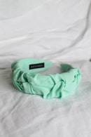 Serre-tête vert clair 🎀