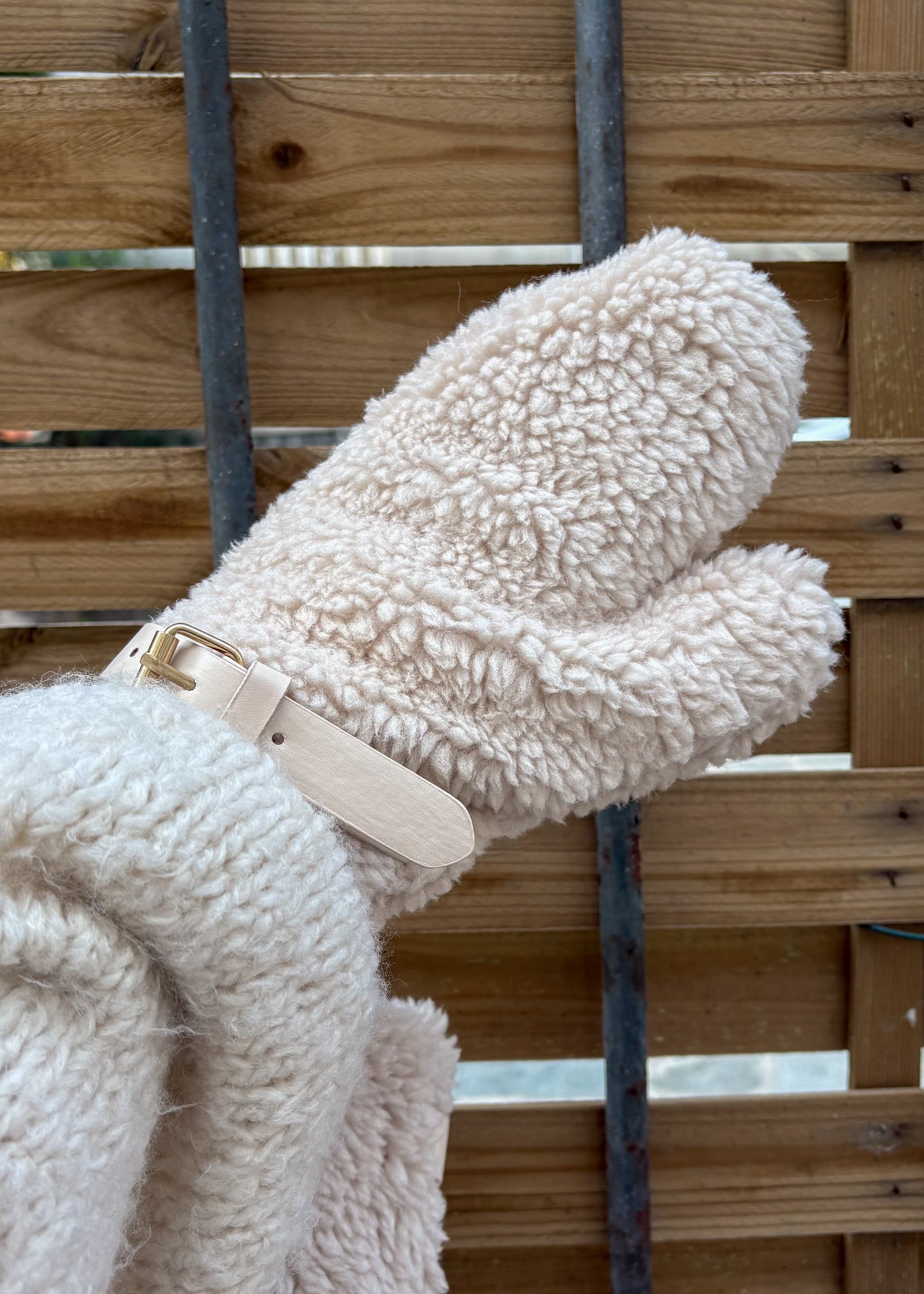 moufles ISLANDE beige