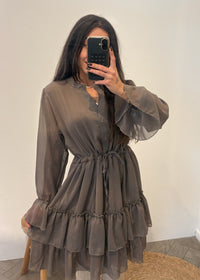 Robe à volants ELENA