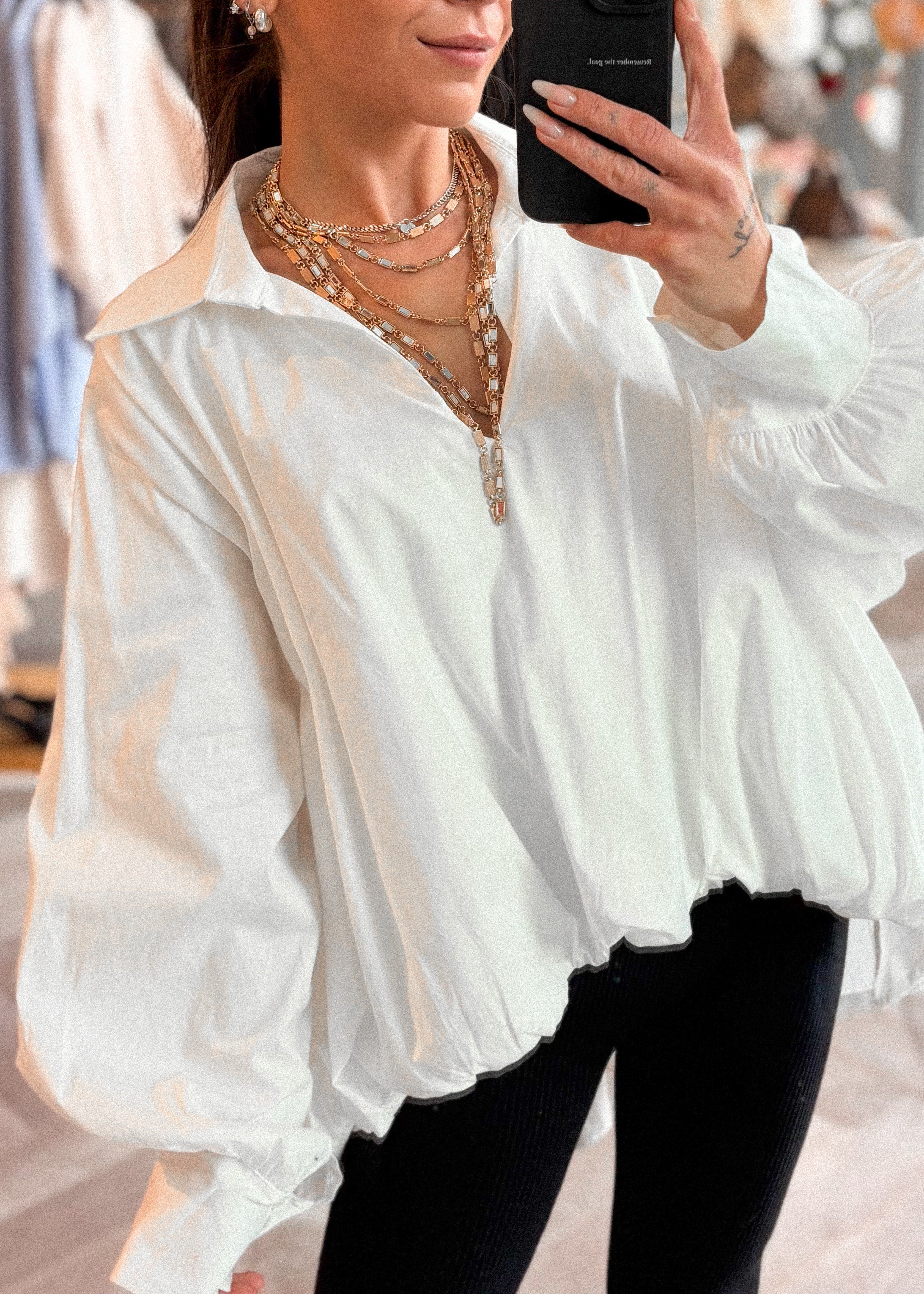 Blouse ALBANE blanc