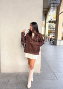 Veste DUSTY chocolat