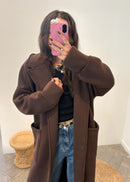 Manteau BÉRYL marron