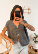Gilet LÉNA gris