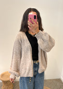 Gilet en Laine et alpaga ADERIS