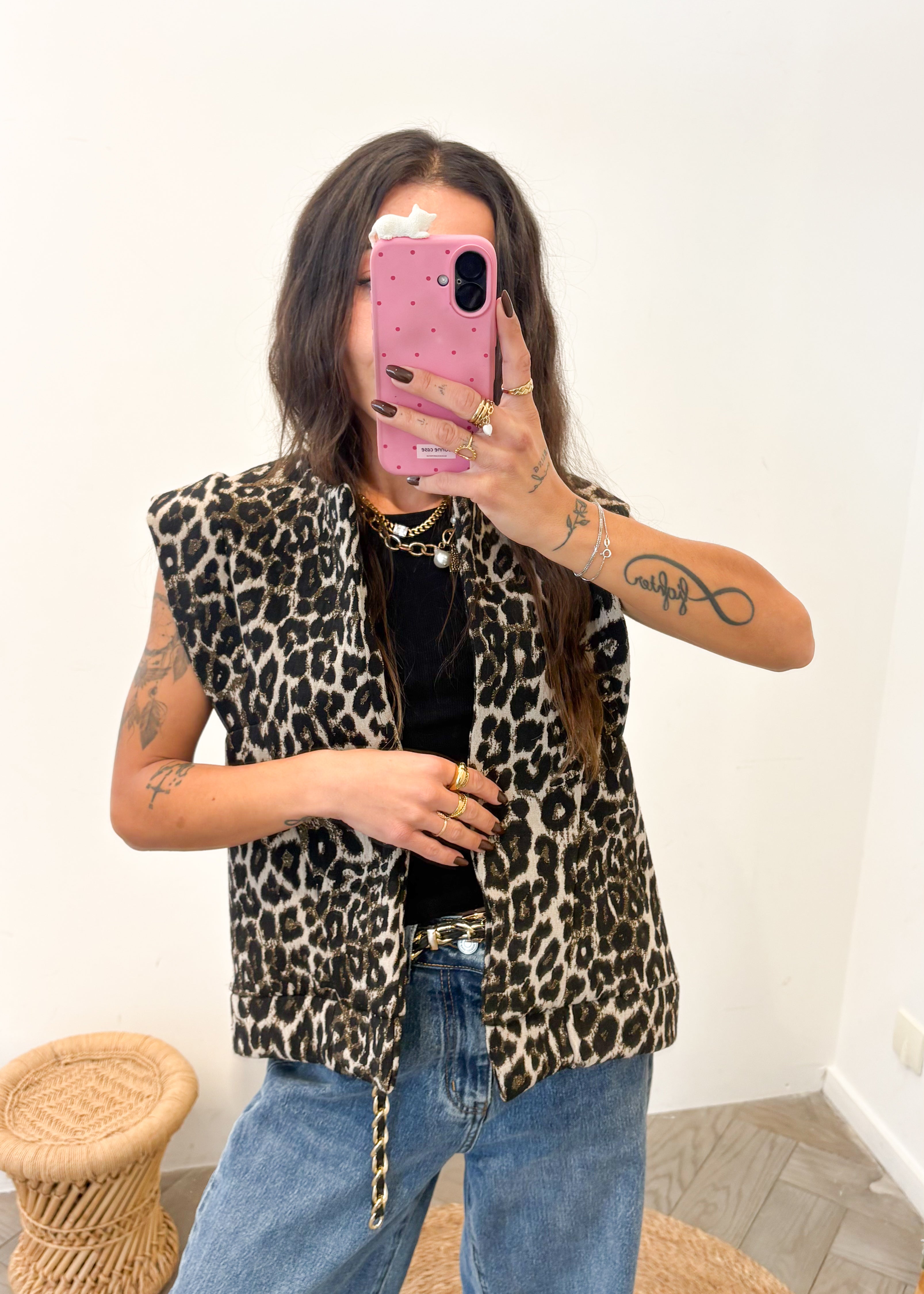 Veste TARA léopard