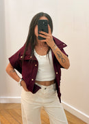 veste LANA bordeaux