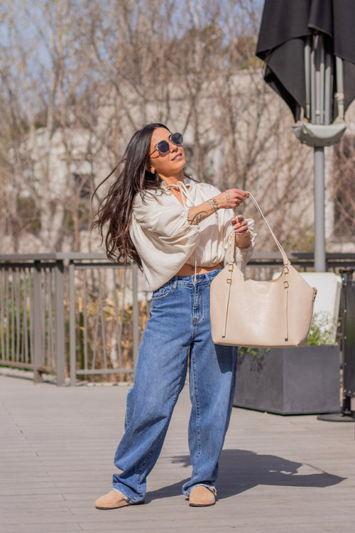 Sac cabas Ivan beige