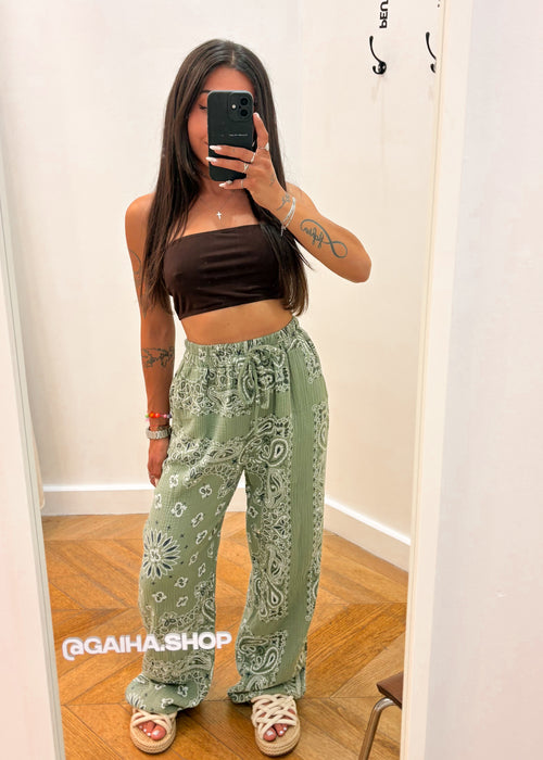 Pantalon BANDANA kaki