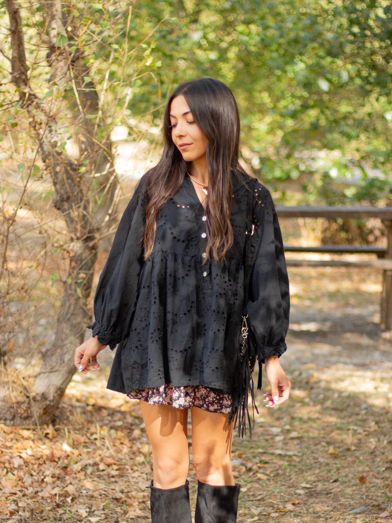 Blouse RACHEL noir
