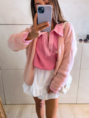 White Beryl - love cotton gauze shorts