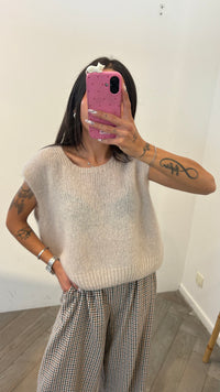 Pull en mohair JACOB beige