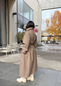 Manteau ABIGAIL taupe