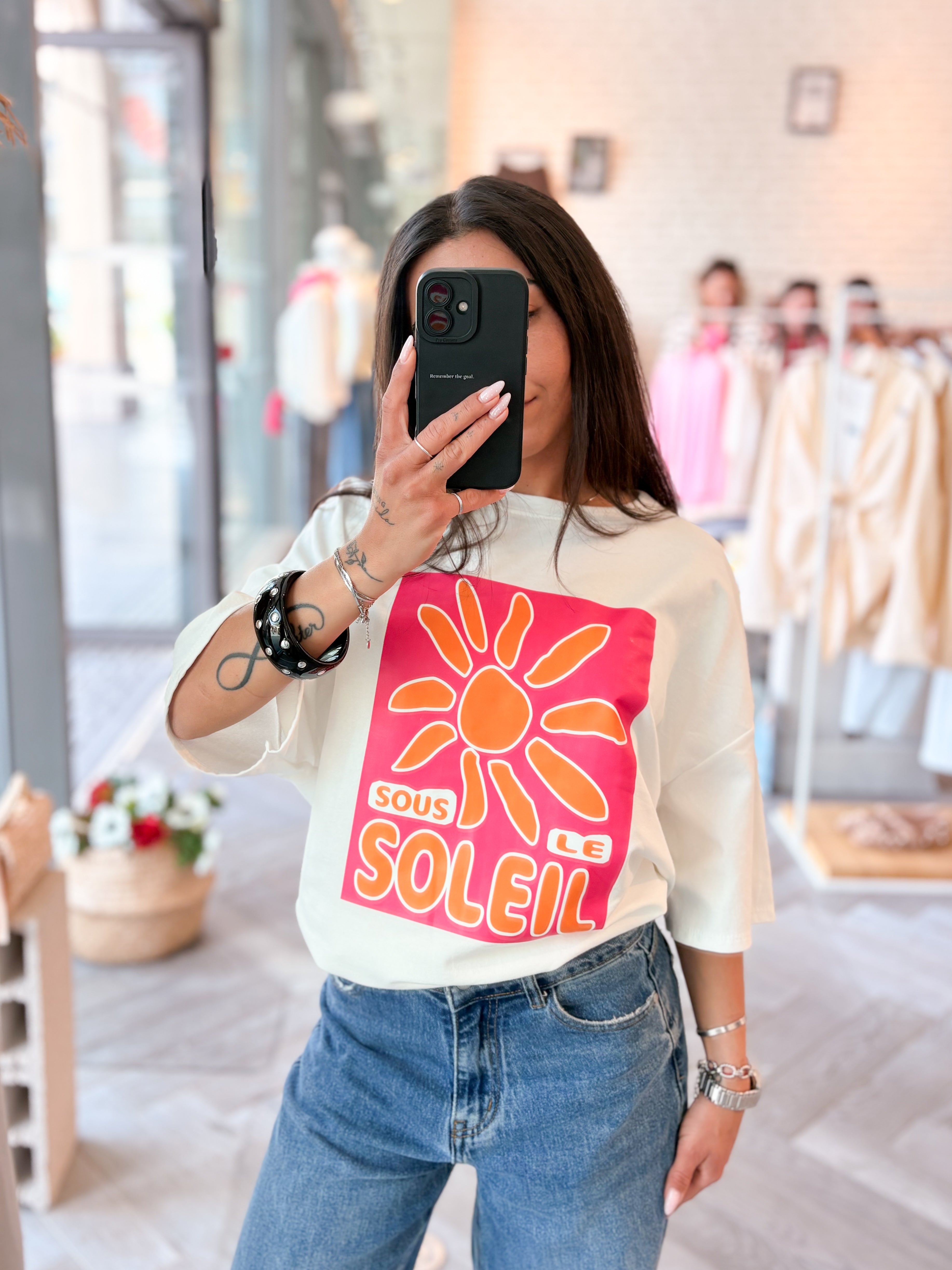 T-shirt Sous le soleil