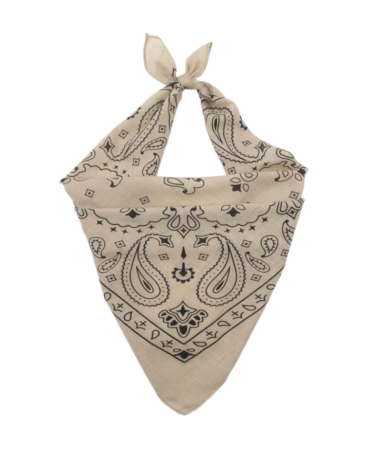 Foulard bandana NOA taupe
