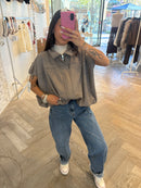 Veste en suédine GABRIELLA