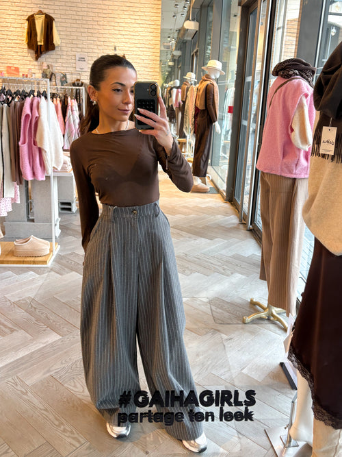 Pantalon POLO gris clair