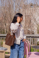 Sac cabas Ivan chocolat