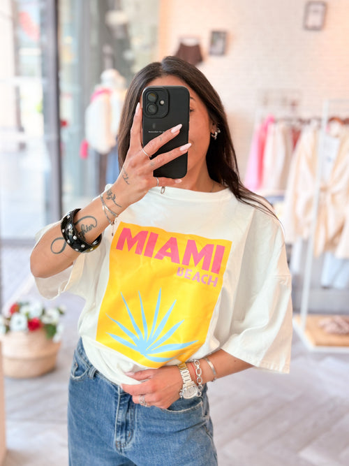 T-shirt Miami Beach