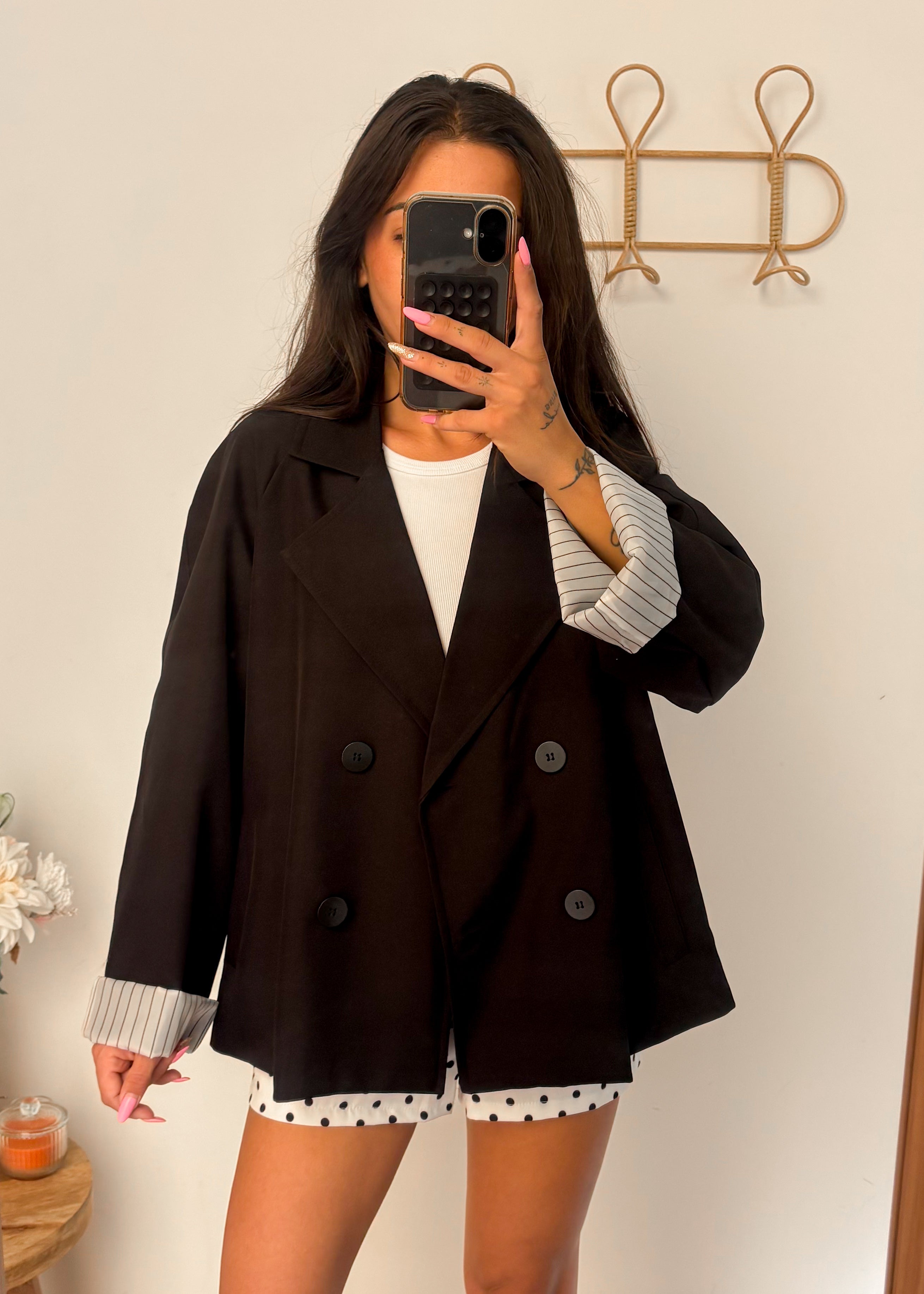 Blazer MILA noir