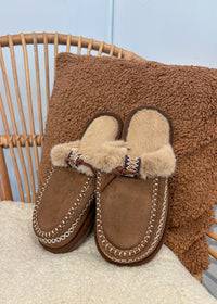 Chaussons COSY chocolat