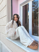 pantalon NILS beige irisé