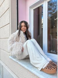 pantalon NILS beige irisé
