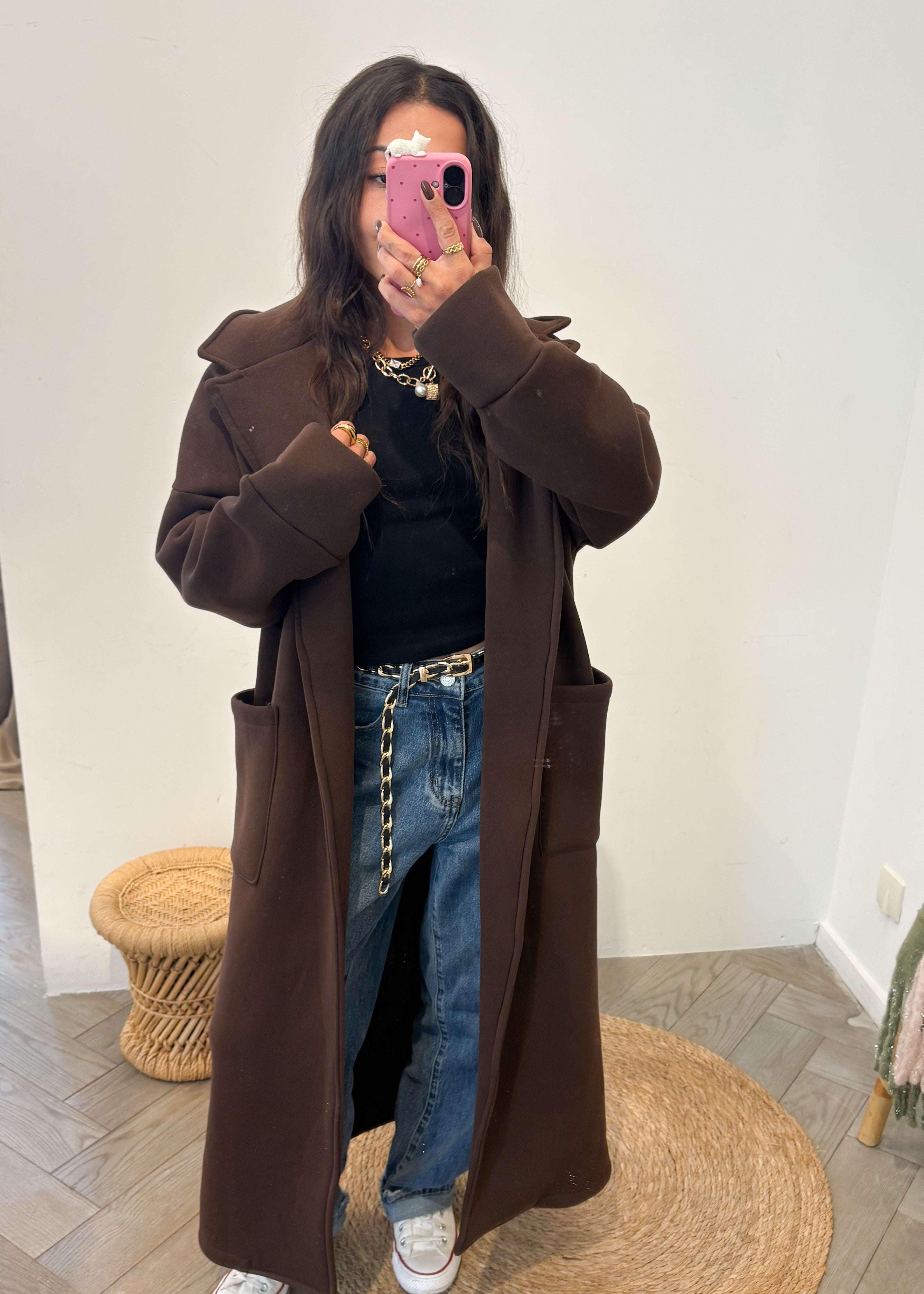 Manteau BÉRYL marron