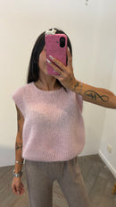 Pull en mohair JACOB rose