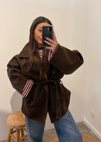 Manteau ELINA marron