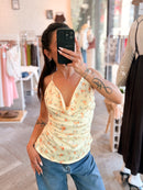 Top DAISY jaune