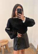 Jupe short EMMA noir