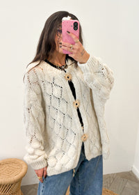 Gilet en mohair MARINE