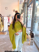 Blouse JINA vert olive