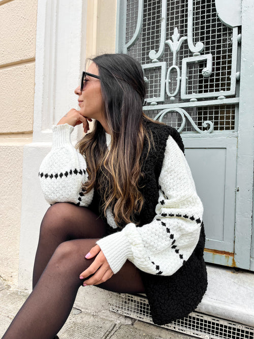Gilet sans manches MADDY noir