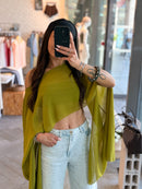 Blouse JINA vert olive