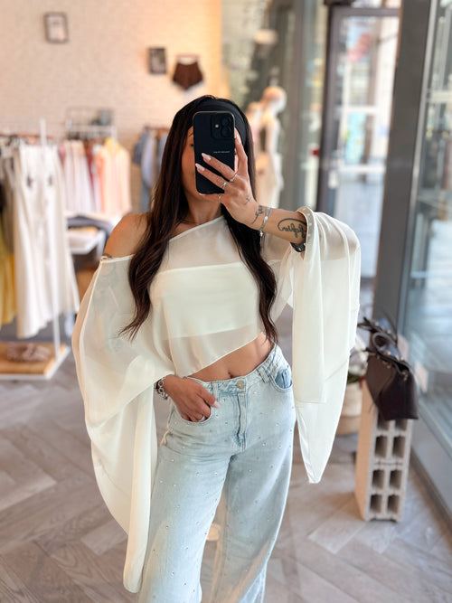 Blouse JINA blanc