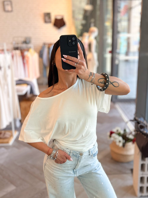 Top MAYA blanc