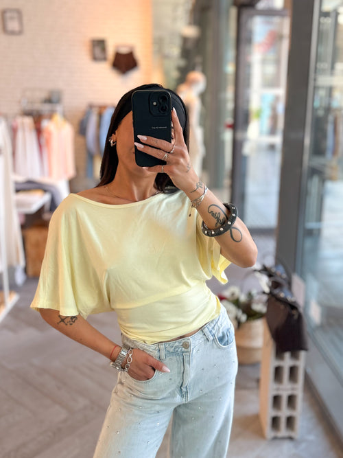 Top MAYA jaune