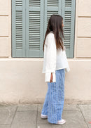 Archie blue - loose pants